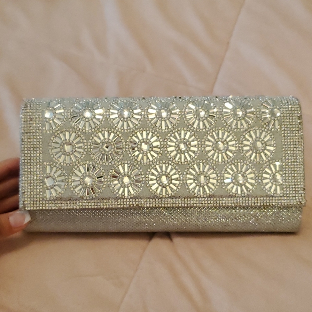Silver Clutch